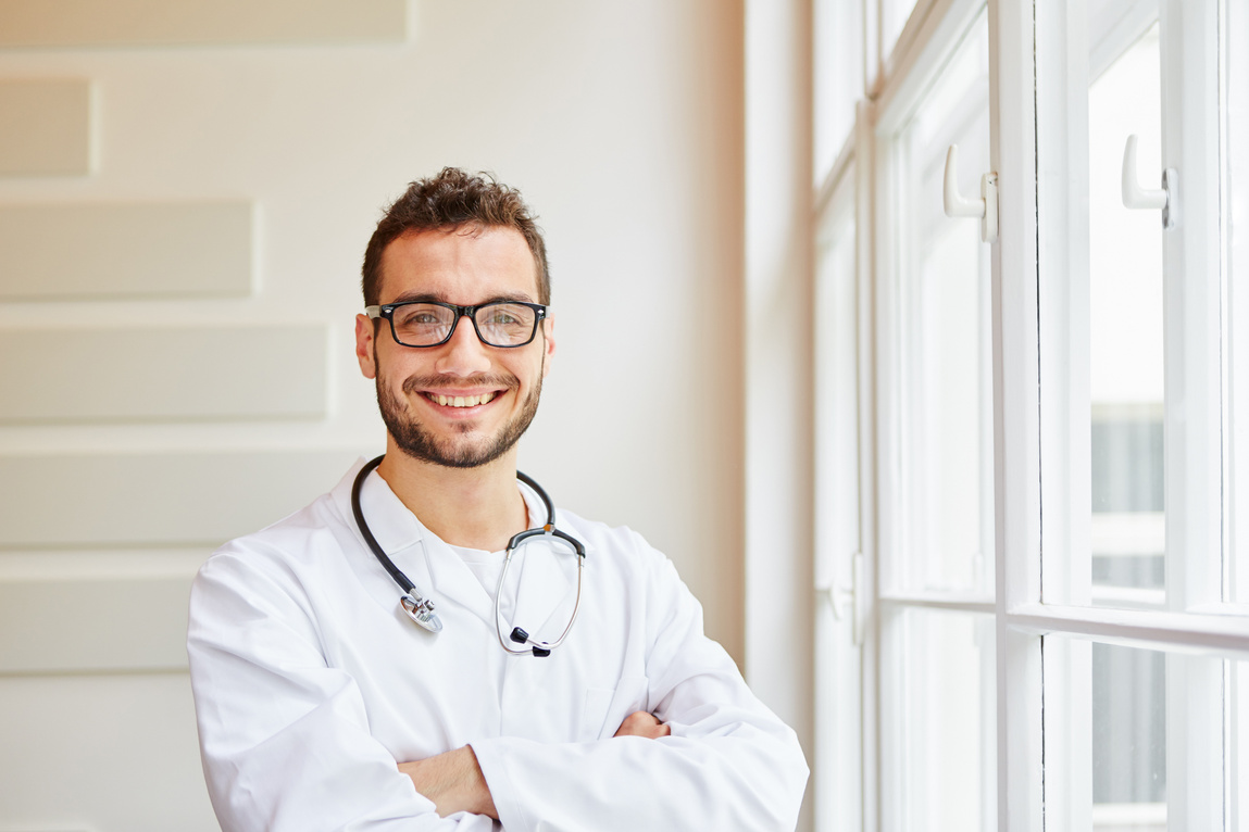 Self-Confident Doctor Smiling